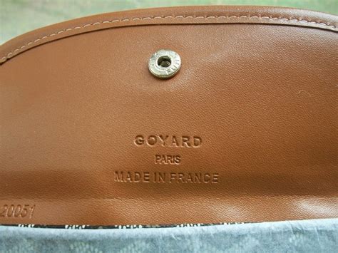 goyard bag serial number.